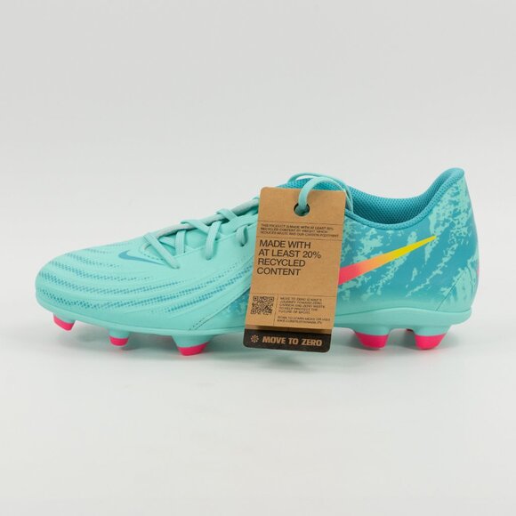 Nike Phantom GX II Club LV8 FG 'Green Glow' FJ2565-300 Soccer Cleat Multi Size - Picture 4 of 11